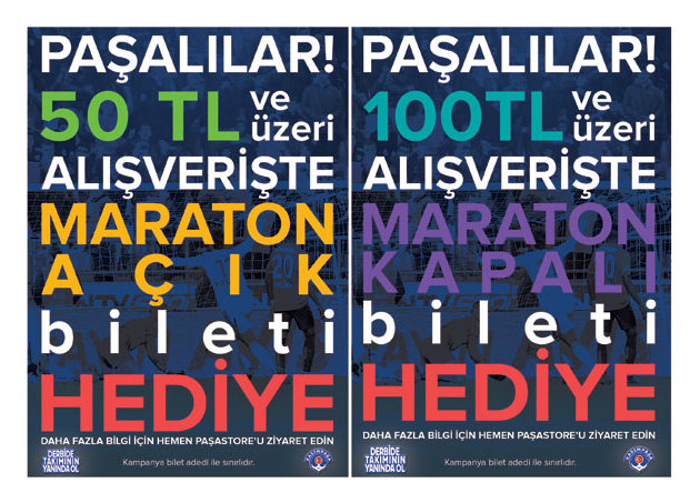 Alışverişini yap, biletini kap