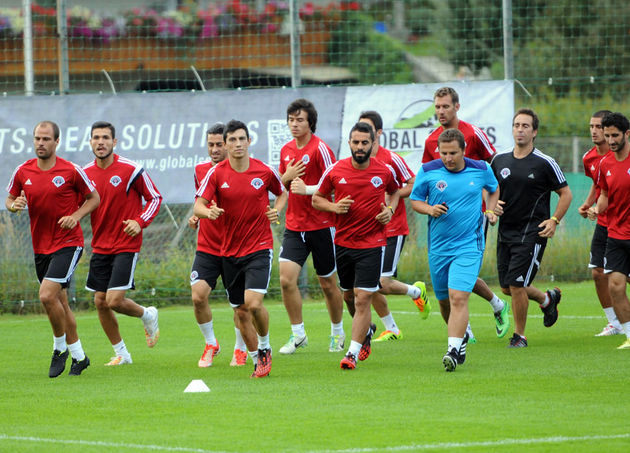 Avusturya’da ilk antrenman