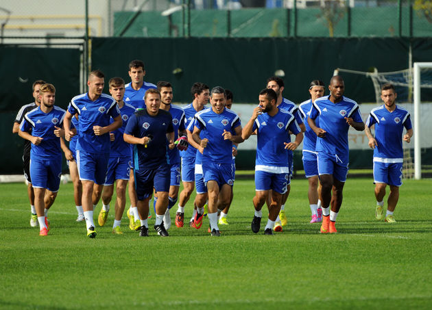 Bursaspor maçı hazırlıkları tamamlandı
