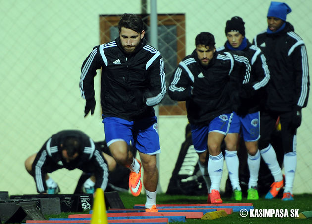 Akşam antrenmanı (13.01.2015)