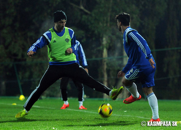 Akşam antrenmanı (16.01.2015)