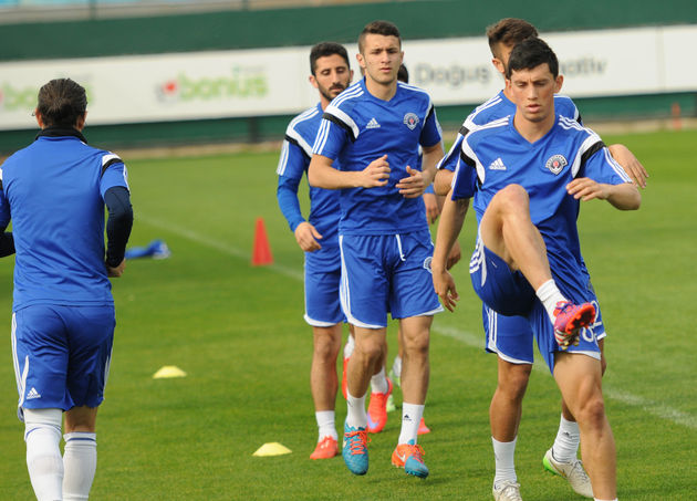 Bursaspor maçı hazırlıkları devam ediyor