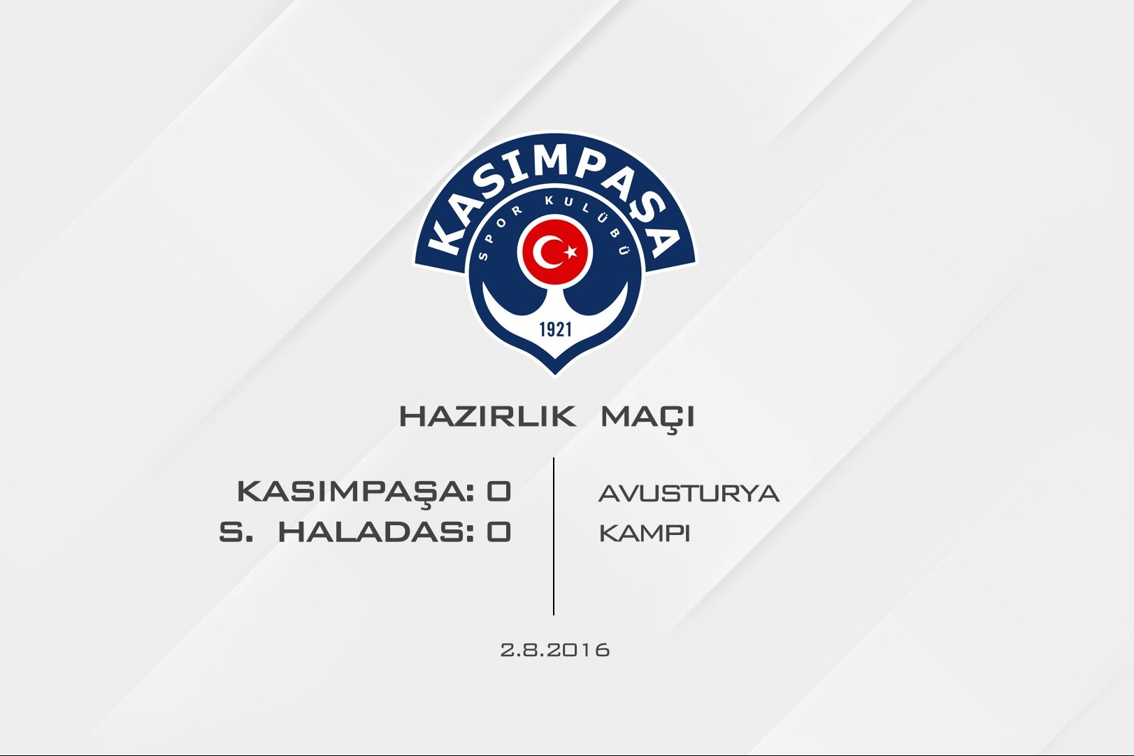 Kasımpaşa - Szombathelyi Haladas