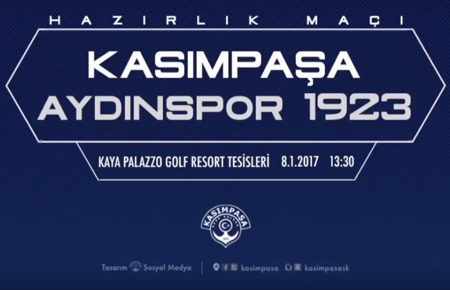 Kasımpaşa-Aydınspor 1923 Friendly Game Highlights