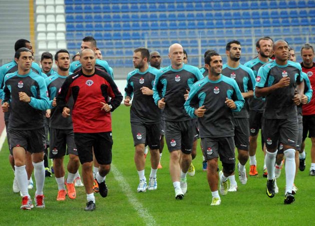 Sivasspor maçı hazırlıkları başladı