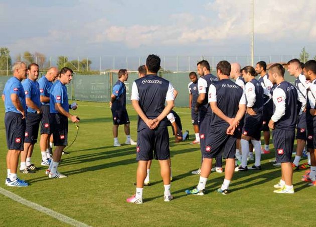 Antalya’da ilk antrenman