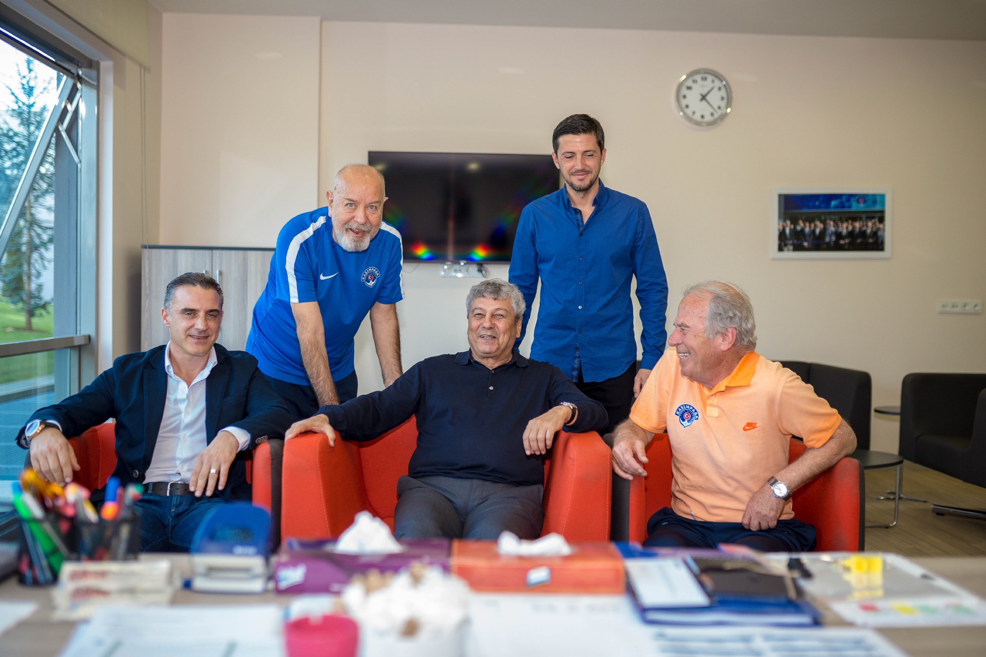 Lucescu Tesislerimizi ziyaret etti
