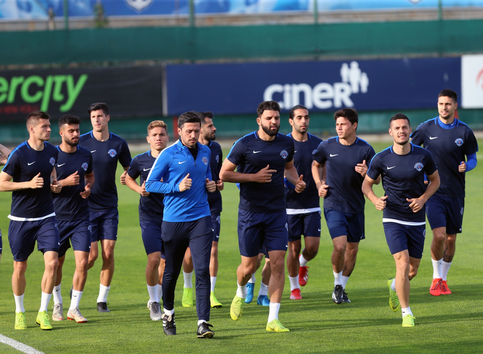 Kayserispor maçı hazırlıkları başladı