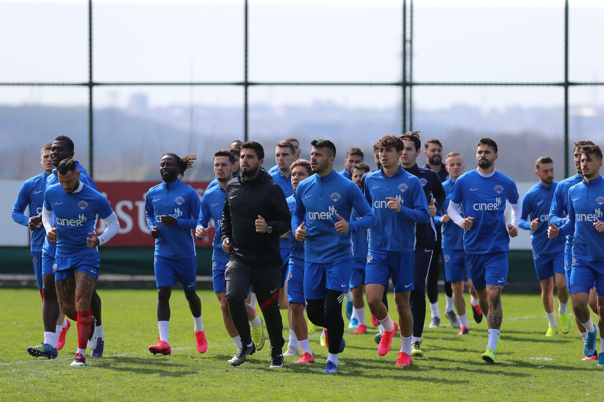 Kayserispor maçı hazırlıkları tamamlandı