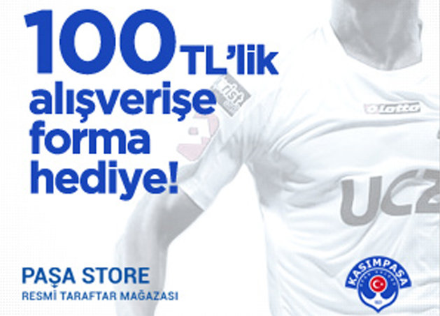 100 TL’lik alışverişe forma hediye